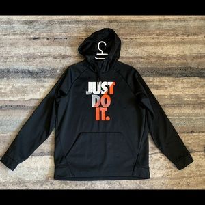 Nike Dri-Fit sweater “just do it” size large.
